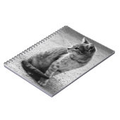 Schwarz-Weiß-KitchenNotebook Notizblock (Linke Seite)