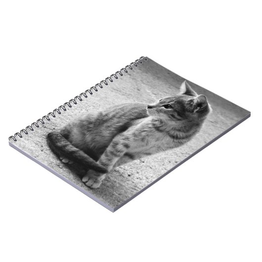 Schwarz-Weiß-KitchenNotebook Notizblock (Linke Seite)