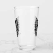 Schwarz-Weiß-Kitten Glas (Links)