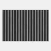 Schwarz-Weiß-Klasse Geburtstag Geschenkpapier Set (Vorderseite 3)