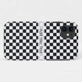 Schwarz-Weiß-Klassik-Karton von STaylor Case-Mate iPhone Hülle (Rückseite (Horizontal))