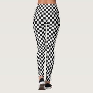 Schwarz-Weiß-Klassik-Karton von STaylor Leggings