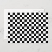 Schwarz-Weiß-Klassik-Karton von STaylor Postkarte (Vorne/Hinten)