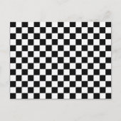 Schwarz-Weiß-Klassik-Karton von STaylor Postkarte (Vorderseite)