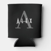 Schwarz & Weiß Klassik Moderne, kundenspezifische Dosenkühler (Vorderseite)