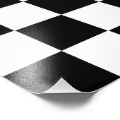 Schwarz-Weiß-Klassik-Schachbrett von STaylor Fotodruck (Ecke)