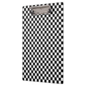 Schwarz-Weiß-Klassik-Schachbrett von STaylor Klemmbrett (Links)