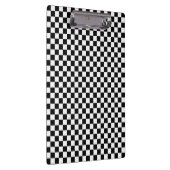 Schwarz-Weiß-Klassik-Schachbrett von STaylor Klemmbrett (Rechts)