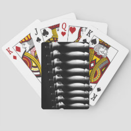 Schwarz-Weiß-Klassik-Spielkarten Spielkarten