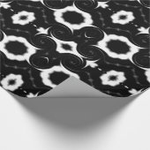Schwarz-Weiß-Klassiker Geschenkpapier (Ecke)