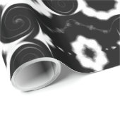 Schwarz-Weiß-Klassiker Geschenkpapier (Rolleneckpunkt)