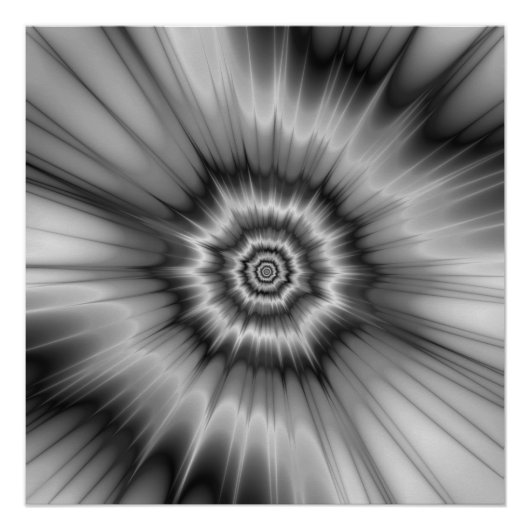 Schwarz-Weiß-Knall! Das Zazzle Perfect Poster (Vorderseite)