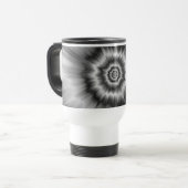 Schwarz-Weiß-Knall! Mug Reisebecher (Vorderseite Links)