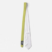 Schwarz-Weiß-Knot Necktie Krawatte (Rückseite)