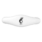 Schwarz-Weiß-Kokopelli-Muster Südwestdesign Keramik Schubladengriff (Vorderseite)
