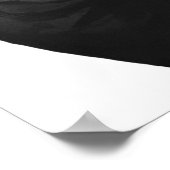 Schwarz-weiß können wir es Propaganda des Zweiten Poster (Ecke)