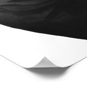 Schwarz-weiß können wir es Propaganda des Zweiten  Poster (Ecke)