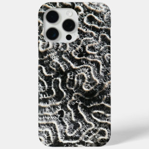 Schwarz-Weiß-Koralle I Abstrakte Naturfotografie Case-Mate iPhone Hülle