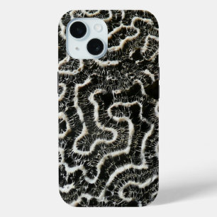 Schwarz-Weiß-Koralle II Abstrakte Naturfotografie Case-Mate iPhone Hülle