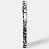 Schwarz-Weiß-Korallen I Abstrakt-Natur-Foto Case-Mate iPhone Hülle (Rückseite / Links)