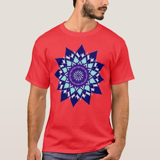 Schwarz-Weiß-Kosmos T-Shirt (Vorderseite)