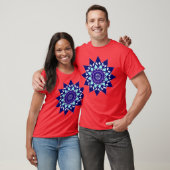 Schwarz-Weiß-Kosmos T-Shirt (Unisex)