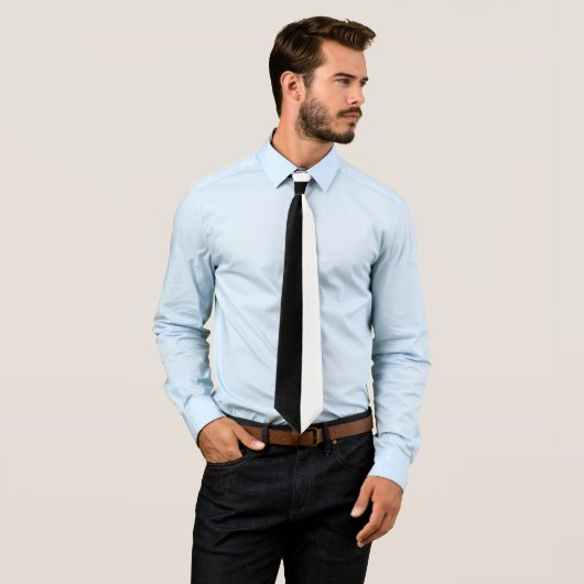 Schwarz/Weiß Krawatte (Beispiel)