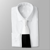 Schwarz-Weiß-Krawatte Krawatte (Gebunden)