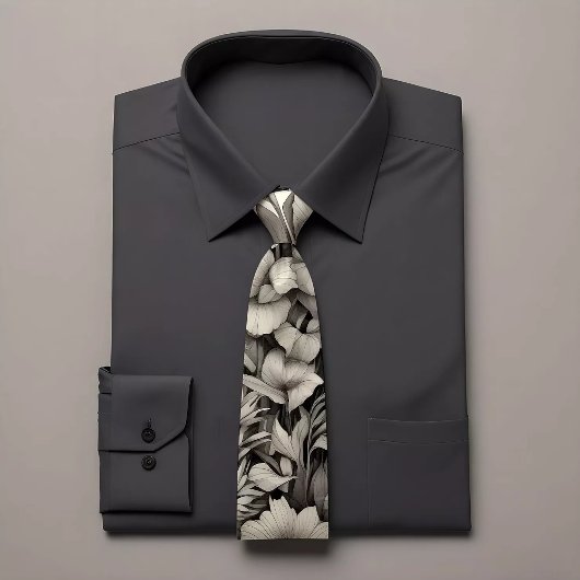 Schwarz-Weiß-Krawatte Krawatte