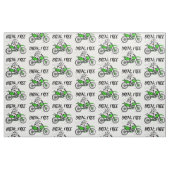 Schwarz-Weiß-Kuh bricht frei Stoff (Fat Quarter (45,7 x 55,9 cm))