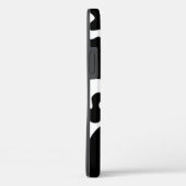 Schwarz-Weiß-Kuh Case-Mate iPhone Hülle (Rückseite / Rechts)