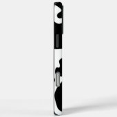 Schwarz-Weiß-Kuh Case-Mate iPhone Hülle (Rückseite / Rechts)