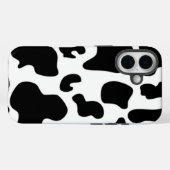 Schwarz-Weiß-Kuh Case-Mate iPhone Hülle (Rückseite (Horizontal))