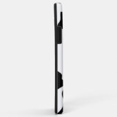 Schwarz-Weiß-Kuh Case-Mate iPhone Hülle (Hinten/Rechts)