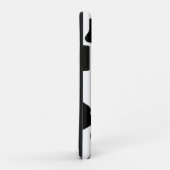 Schwarz-Weiß-Kuh Case-Mate iPhone Hülle (Hinten/Rechts)
