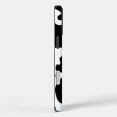Schwarz-Weiß-Kuh Case-Mate iPhone Hülle (Rückseite / Rechts)