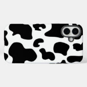 Schwarz-Weiß-Kuh Case-Mate iPhone Hülle (Rückseite (Horizontal))