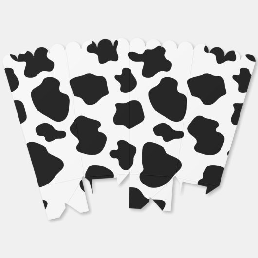 Schwarz-Weiß-Kuh-Flecken, benutzerdefinierter Popc Geschenkschachtel (Ungeklappt)