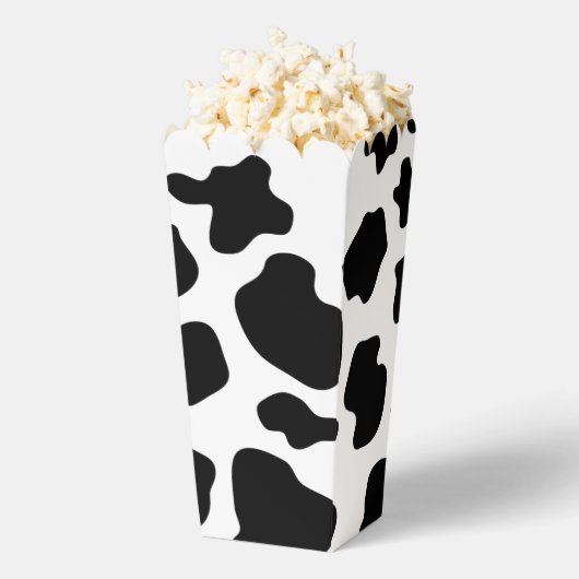 Schwarz-Weiß-Kuh-Flecken, benutzerdefinierter Popc Geschenkschachtel (Geplatzt)