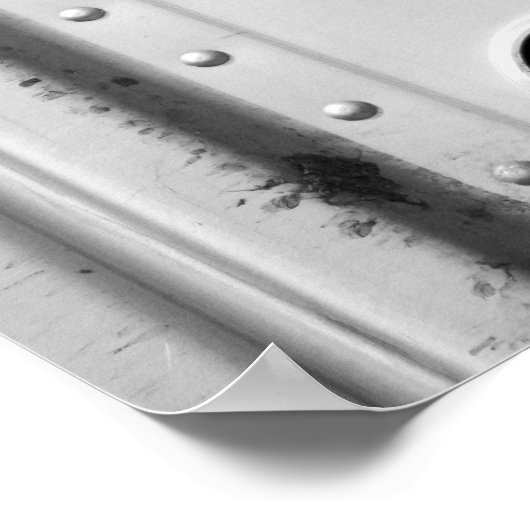 Schwarz-Weiß-Kuh in einem Rindertransporter 16x20 Poster (Ecke)