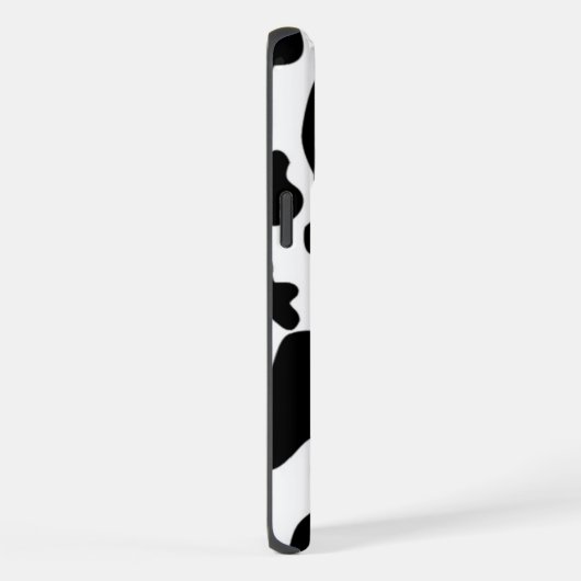 Schwarz-Weiß-Kuh iPhone Hülle (Rechte Seite)