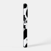 Schwarz-Weiß-Kuh iPhone Hülle (Rechte Seite)