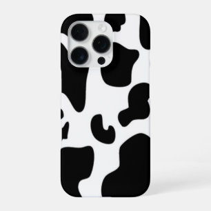 Schwarz-Weiß-Kuh iPhone 16 Pro Hülle