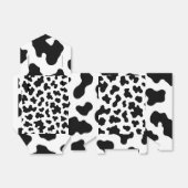 Schwarz-Weiß-Kuh-Kuh-Kugel Print Birthday Party Geschenkschachtel (Ungefaltet)