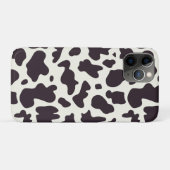 Schwarz-Weiß-Kuh-Muster Print Case-Mate iPhone Hülle (Rückseite (Horizontal))
