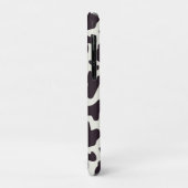 Schwarz-Weiß-Kuh-Muster Print Case-Mate iPhone Hülle (Hinten/Links)