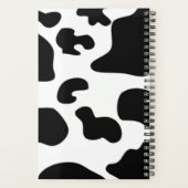 Schwarz-Weiß-Kuh Planer (Rückseite)