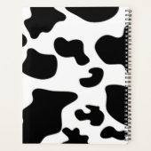 Schwarz-Weiß-Kuh Planer (Rückseite)