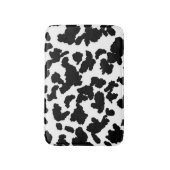 Schwarz-Weiß-Kuh verbirgt das Muster "Fur" Badematte (Vorderseite Vertikal)