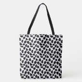 Schwarz-Weiß-Kuhdruck Tasche (Vorderseite)